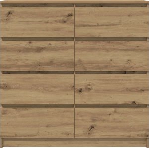 Komoda Artisan Dąb 100x35x99 cm Drewno klejone 6