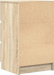 vidaXL Szafki nocne z 3 szufladami 2 szt. Dąb Sonoma 39x35x65 cm 9