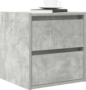 Szafka nocna wisząca Betonowa Szara 38x34x40 cm 4