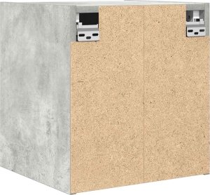 Szafka nocna wisząca Betonowa Szara 38x34x40 cm 8