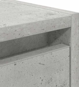 Szafka nocna wisząca Betonowa Szara 38x34x40 cm 9