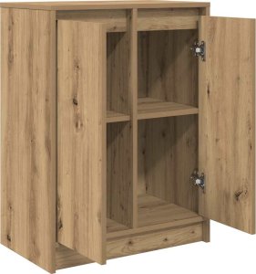 Komoda Artisan Oak 57x34x76 cm Drewno klejone 5