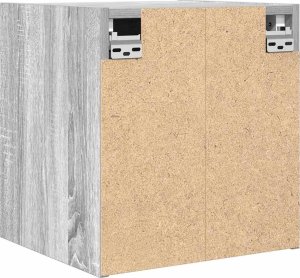 Szafki nocne ścienne 2 szt. Szary Sonoma 38x34x40 cm 9