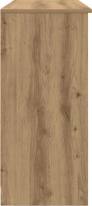 Komoda z szufladą Artisan Oak 101x35x76 cm Drewno klejone 7