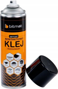 Bitmat Klej w sprayu do paneli wygłuszających akustycznych kontaktowy do tkanin pianek Bitmat 500ml 12