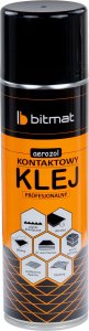 Bitmat Klej w sprayu do paneli wygłuszających akustycznych kontaktowy do tkanin pianek Bitmat 500ml 5