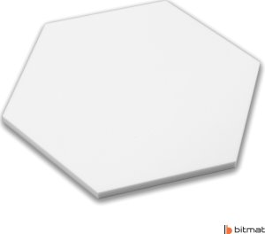 Panel na ścianę akustyczna PLASTER MIODU sześciokąt wygłuszający biały 3