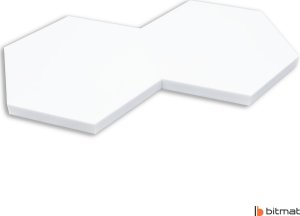 Panel na ścianę akustyczna PLASTER MIODU sześciokąt wygłuszający biały 8