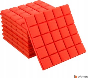 Mata akustyczna absorber panele na sufit pianki wygłuszające pogłos echo 10