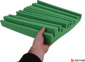 Panele akustyczne dekoracyjne ścienne 3D likwidacja echa dwa kolory EQUALIZER 4szt 8