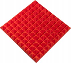 Mata akustyczna wygłuszająca ozdobna piramidki 50x50x5cm kasetony sufitowe pianka 12