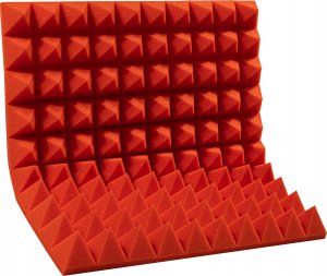Mata akustyczna wygłuszająca ozdobna piramidki 50x50x5cm kasetony sufitowe pianka 14