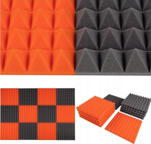 Bitmat Panel akustyczny ścienny Piramidy 12 szt. 3m2 doskonały do studia 12