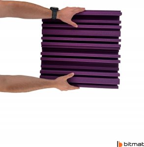 Equalizer AKUSTYCZNY PANEL bitmat nieregularny kształt redukcja pogłosu 7cm 9