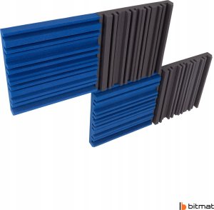 Panel gąbka akustyczna EQUALIZER do pokoju gamingowego nowoczesny kształt 1m 4