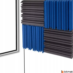 Panel gąbka akustyczna EQUALIZER do pokoju gamingowego nowoczesny kształt 1m 10