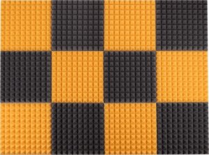 Bitmat Panele akustyczne pianki wygłuszające Piramidy 50x50x5cm 12szt 3m2 4