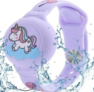 Ofkoz Kids AirTag Bracelet - dziecięca wodoodporna opaska jednorożec - Gwarancja bezpieczeństwa. Proste raty. Bezpłatna wysyłka od 170 zł. 1