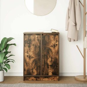 Komoda Dąb wędzony 57x34x76 cm Drewno klejone 3