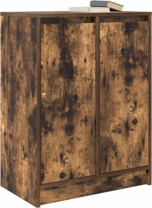 Komoda Dąb wędzony 57x34x76 cm Drewno klejone 4