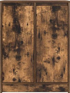 Komoda Dąb wędzony 57x34x76 cm Drewno klejone 6