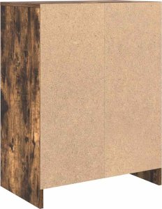 Komoda Dąb wędzony 57x34x76 cm Drewno klejone 8