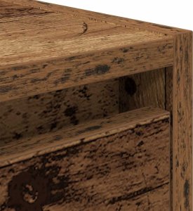 Szafki nocne ścienne 2 szt. Stare drewno 38x34x40 cm 10