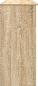 Komoda z szufladą Dąb Sonoma 101x35x76 cm Drewno klejone 7