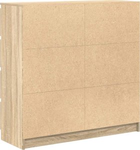 Komoda Sonoma Oak 100x35x99 cm Drewno klejone 8
