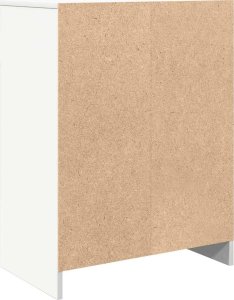 Komoda Biała 57x34x76 cm Drewno klejone 8