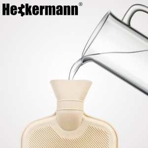 Termofor Heckermann 2L Granatowy z pokrowcem 8