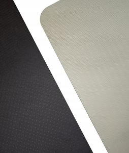 Mata do ćwiczeń jogi antypoślizgowa czarna gruba 1CM TPE WYSOKA JAKOŚĆ 7