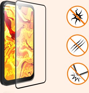 3-PAK Szkło Hartowane do Xiaomi Redmi A4 (na cały ekran, 9H, ochronne 5D) 3