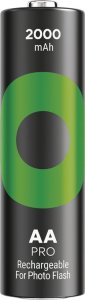 Akumulatorki, AA (HR6), 1.2V, 2000 mAh, GP, kartonik, 4-pack, ReCyko Pro Photo Flash 1