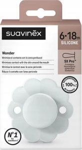 Suavinex - 308387-SMOCZEK FIZJOLOGICZNY SX PRO SILIKONOWY/6-18M/IBLUE/WONDER 3