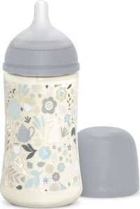 Suavinex - 308749-BUTELKA 270ML/SMOCZEK FIZJOLOGICZNY SX PRO ŚREDNI PRZEPŁYW/NIEBIESKIE LIBERTY/WONDERLAND 2