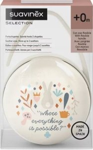 Suavinex - 308737-PODWÓJNE ETUI NA SMOCZKI/BEŻOWE/WONDERLAND 2
