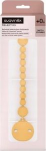 Suavinex - 401520-SILIKONOWY KLIPS DO SMOCZKA/MUSZTARDOWY/NEW ALL SILICONE 2