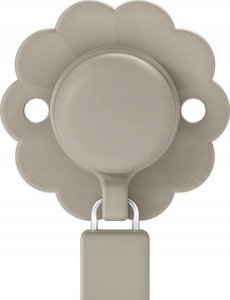 Suavinex - 402540-SILIKONOWA ZAWIESZKA DO SMOCZKA/GRAY CLOUDS/WONDER 2