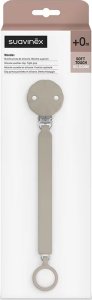 Suavinex - 402540-SILIKONOWA ZAWIESZKA DO SMOCZKA/GRAY CLOUDS/WONDER 3