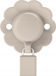 SUAVINEX - 402541-SILIKONOWA ZAWIESZKA    DO SMOCZKA/MAUVE CHALK/WONDER 2