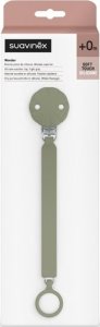 Suavinex - 402548-SILIKONOWA ZAWIESZKA DO SMOCZKA/HEDGE GREEN/WONDER 2