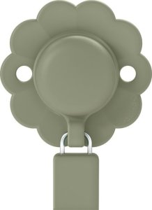 Suavinex - 402548-SILIKONOWA ZAWIESZKA DO SMOCZKA/HEDGE GREEN/WONDER 3