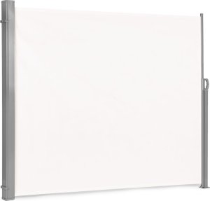 Składana markiza 300x180 cm boczna roleta parawan do ogrodu na taras beżowa 3