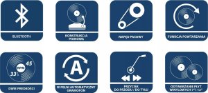 Automatyczny gramofon wertykalny Blaupunkt VT100SL 7