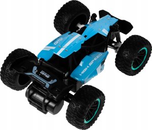 Samochód Wyścigowy Sterowany Pilotem Rc Mocny Napęd Oświetlenie Led 4