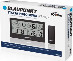 Stacja pogodowa Blaupunkt Stacja pogodowa WS20BK Czarna 2