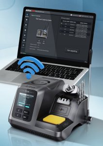 Techrebal Profesjonalna Stacja Lutownicza Aixun T320 200W Groty C210 Precyzyjna Mocna 13