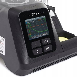 Techrebal Profesjonalna Stacja Lutownicza Aixun T320 200W Groty C210 Precyzyjna Mocna 8