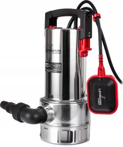 WYDAJNA POMPA ZANURZENIOWA 16500l/h ZATAPIALNA WODY BRUDNEJ CZYSTEJ 1100w 1